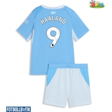 Manchester City Erling Haaland #9 Hemmatröja Barn 2026-27 Kortärmad (+ Korta byxor)